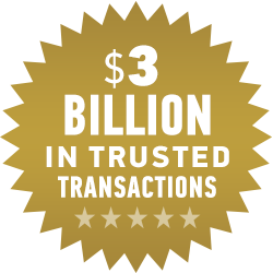$3 billion in trusted transactions