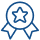 Icon: Ribbon with star