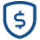Icon: Shield with dollar sign